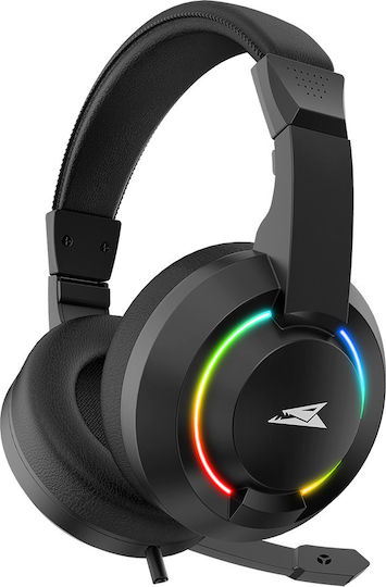 Baracuda Baracuda BGH-021 Over Ear Gaming Headset cu conexiune USB Negru