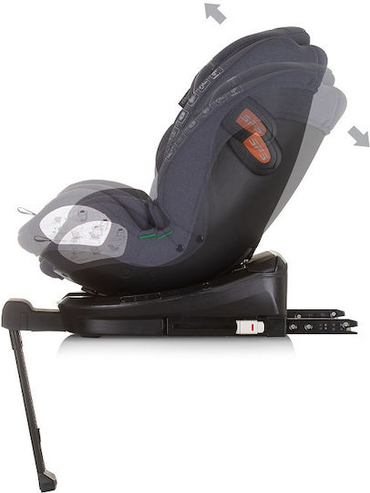 Chipolino Tourino Autositz i-Size mit Isofix Granite 0-36 kg