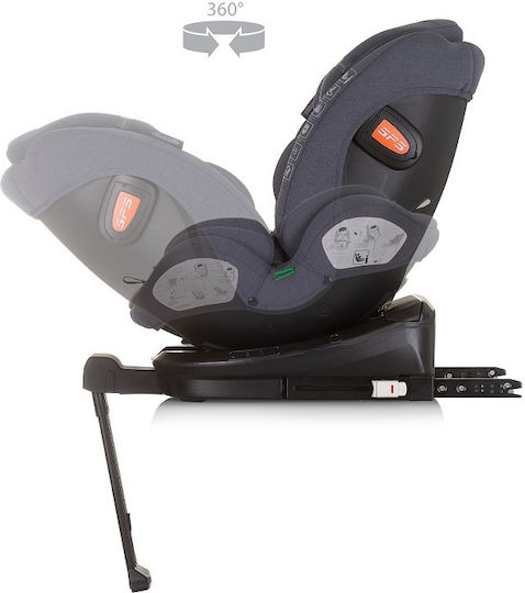 Chipolino Tourino Autositz i-Size mit Isofix Granite 0-36 kg