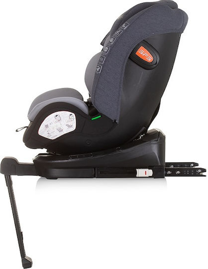 Chipolino Tourino Baby Car Seat i-Size with Isofix Grey Mix 0-36 kg
