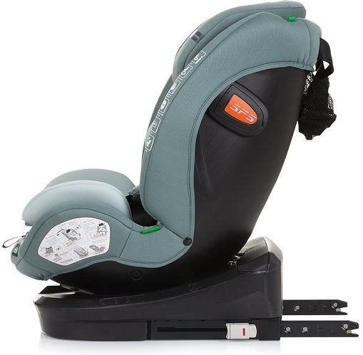 Chipolino Volare Καθισματάκι Αυτοκινήτου i-Size με Isofix Pastel Green 0-36 kg