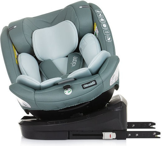 Chipolino Volare Καθισματάκι Αυτοκινήτου i-Size με Isofix Pastel Green 0-36 kg