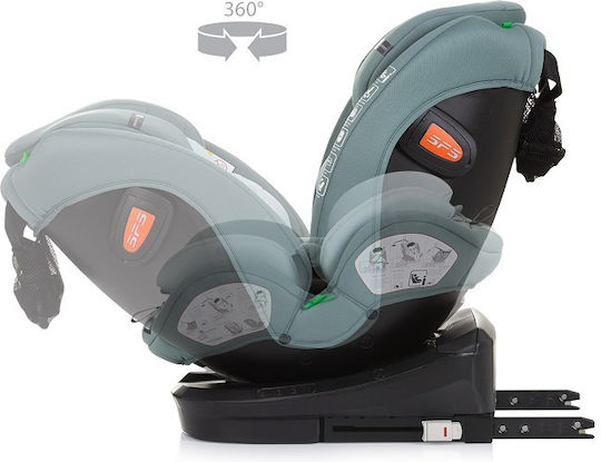 Chipolino Volare Καθισματάκι Αυτοκινήτου i-Size με Isofix Pastel Green 0-36 kg
