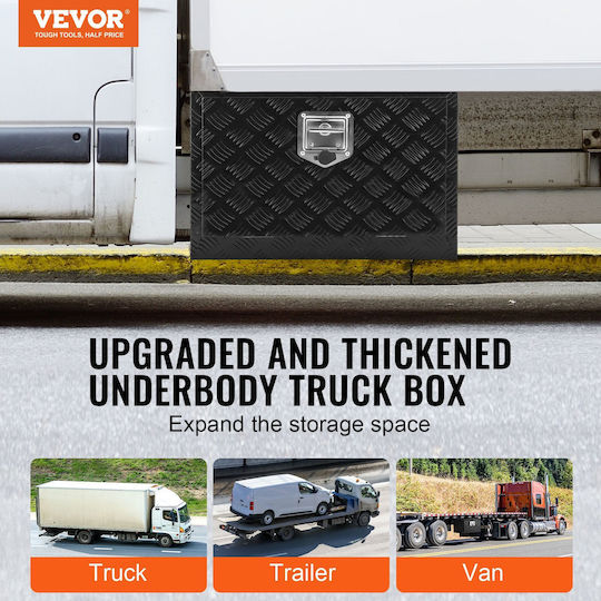 Vevor Unterflur-LKW-Werkzeugkasten 24" X 14" X 16" Anhänger-Wohnmobil-Werkzeugaufbewahrung