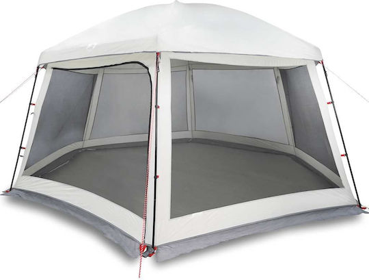 vidaXL Camping Tent Gray 512x458cm