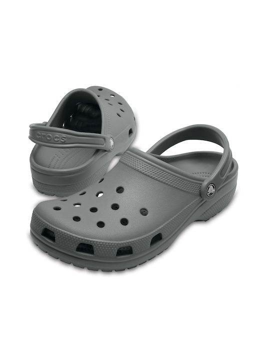 Crocs Classic Ανδρικά Σαμπό Γκρι