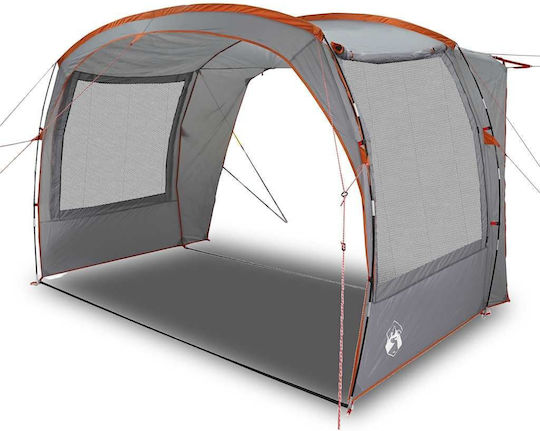 vidaXL Waterproof Camping Tent Car Gray