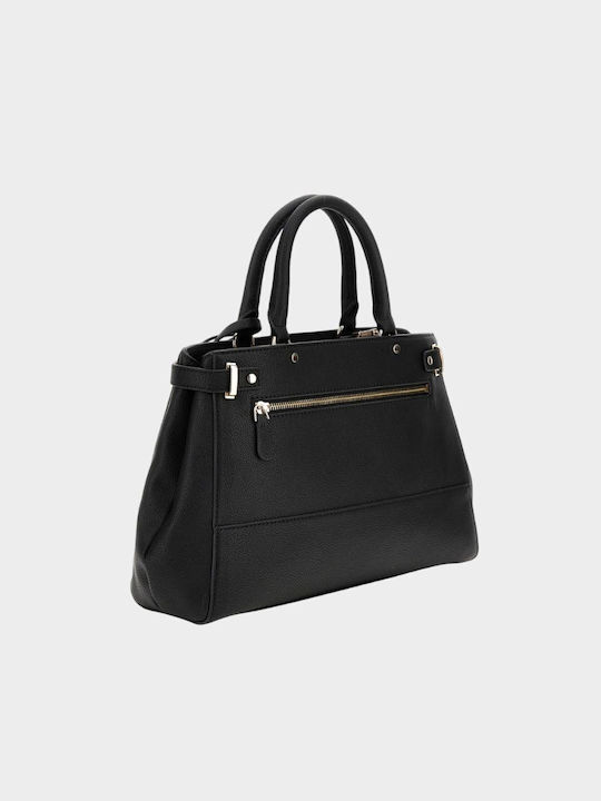 Guess Дамска Чанта Tote За Ръка Черно