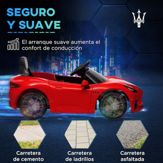 Maserati Gran Turismo Folgore Cu Un Loc Cu Telecomandă Licențiat 12 Volți Gri Pentru 3+ Ani