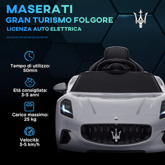 Maserati Gran Turismo Folgore Cu Un Loc Cu Telecomandă Licențiat 12 Volți Gri Pentru 3+ Ani