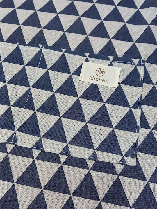 Küchenschürze Blau 70x66cm GSPKR6670KITC-TRIABLUE 1Stück