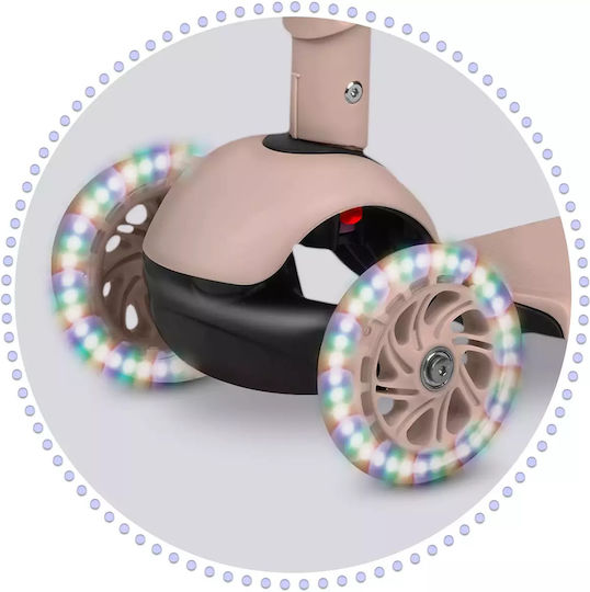 Ricokids Детски Ролери Buggy 3 Колела със Седалка Бежови
