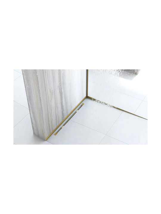 Μπροστινή Λωρίδα Δίσκου Ντους 120cm Gold