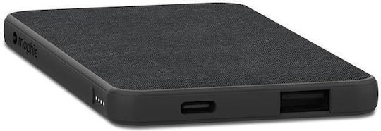 Mophie Essentials Powerstation 5000mAh με Θύρα USB-A και Θύρα USB-C Dark Gray