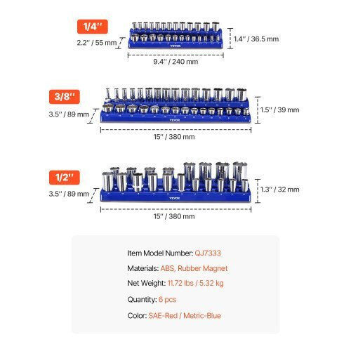 Vevor Adaptoare Set 6buc
