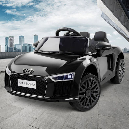 Audi R8 Spyder Μονοθέσιο με Τηλεκοντρόλ Licensed 12 Volt Μαύρο