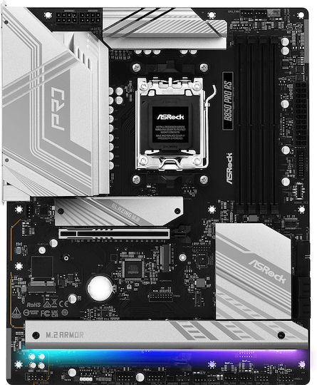 ASRock B850 PRO RS Motherboard ATX with AMD AM5 Socket