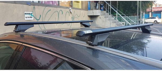Bare portbagaj Menabo Tiger Black XL pentru Peugeot 508 Station Wagon fără trapă 2011-2014