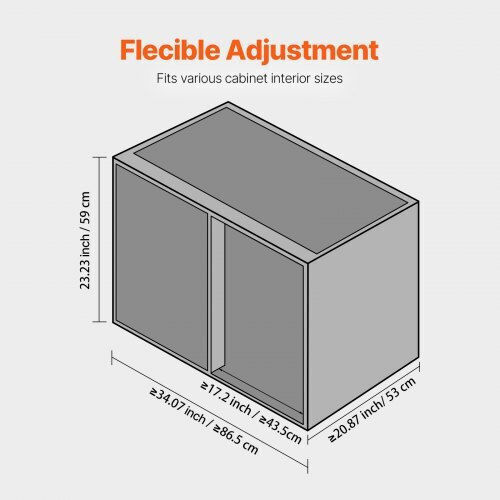 Vevor Double Corner Cabinet Shelf Soft Close Mjsnhspzkdgg5dpg9v0
