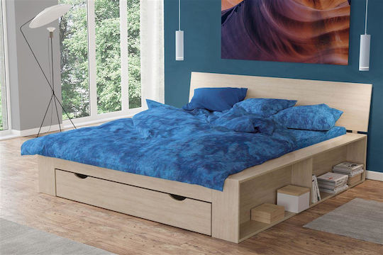 Dimcol Super dublu 220x240cm Premium Shadow 631 Electric Blue