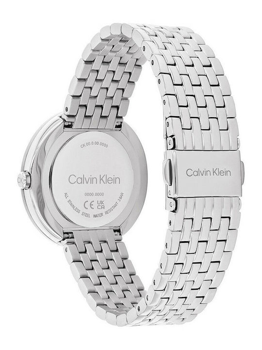 Calvin Klein Women's Watch with Silver Metal Bracelet