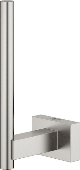Grohe Essentials Cube Wandmontierte Papierhalter Inox Silber