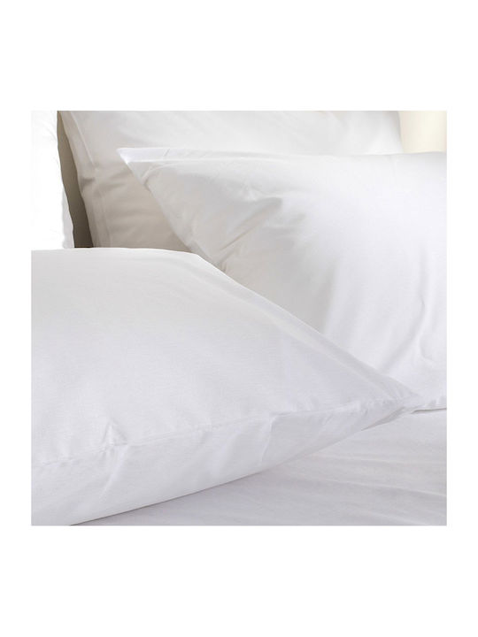 Cannon Sheet Sets Queen with Elastic 160x200+33cm. Fresh White 4pcs