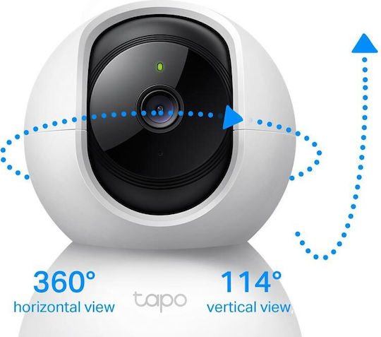 TP-LINK Tapo C200C v1 IP Surveillance Camera Wi-Fi Full HD 1080p with Two-Way Communication and Lens 4mm