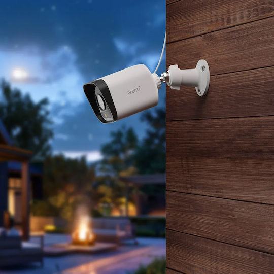 Arenti O3 IP Cameră de Supraveghere Wi-Fi Full HD+ 4MP Rezistentă la apă cu Comunicare Bidirecțională și Lentilă 3.6mm