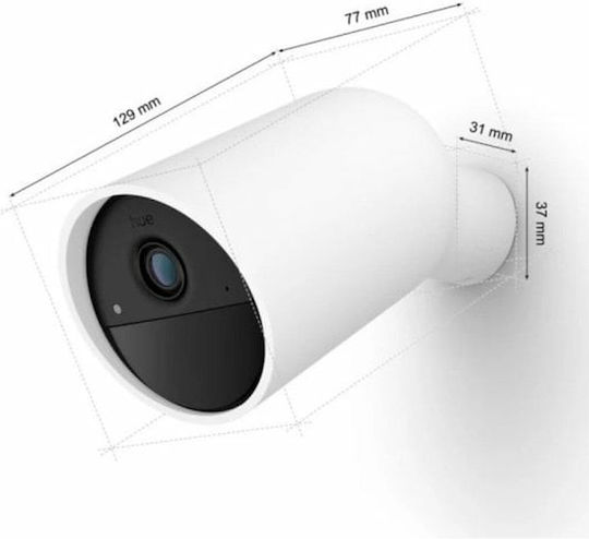IP Κάμερα Παρακολούθησης Wi-Fi Full HD 1080p Αδιάβροχη Μπαταρίας με Ηχείο