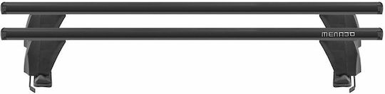 Menabo Delta Black Roof Bars Toyota Prius + Xw50 5 Doors Model 2015+