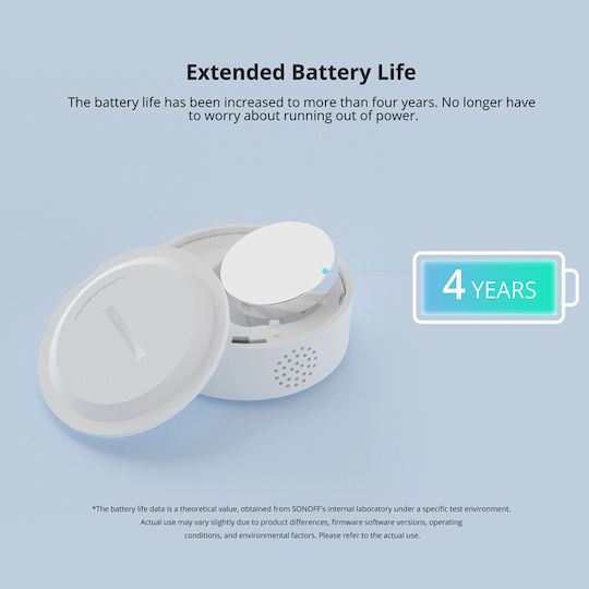 Sonoff SNZB-02P Temperature Humidity Sensor Battery ZigBee