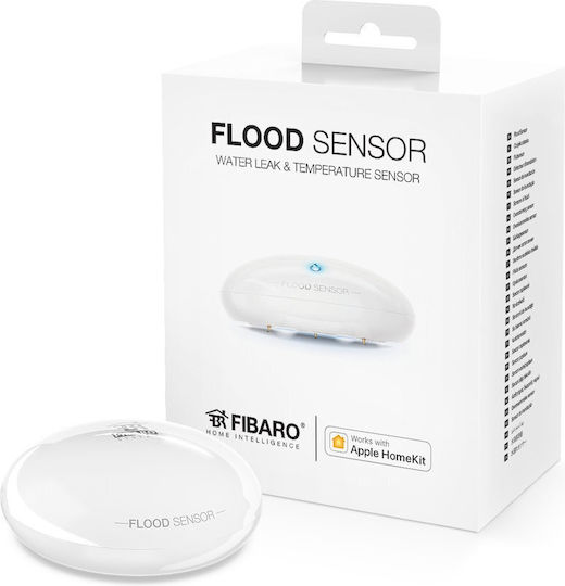 Fibaro Kabelloser Wasserleckdetektor Batterie Bluetooth