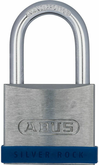 Abus Steel Padlock Brass with Key 47mm Silver 1pcs