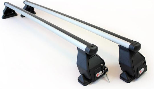 Bare transversale Menabo Tema din aluminiu pentru Kia Venga fără trapă, model cu 5 uși, 2010-2014