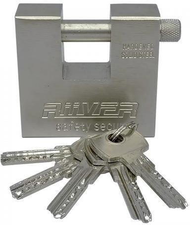Lăcăt Monoblock cu cheie 80mm 1buc