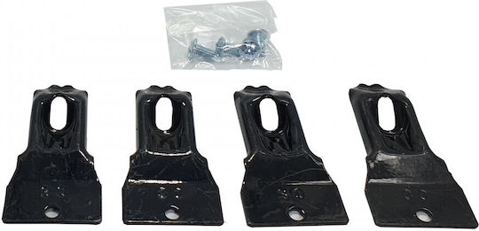 Bare Transversale Steel K39 Renault Modus 5 Doors Model 2004-2013