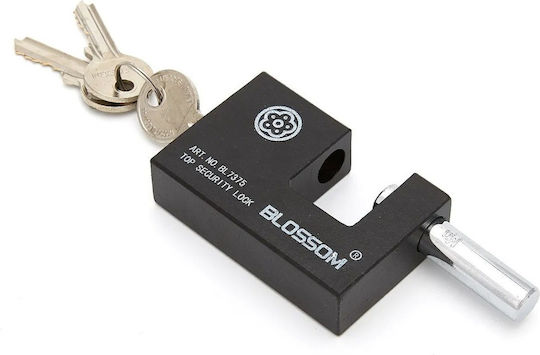 Blossom BL7390 Steel Padlock Monoblock with Key 90mm 1pcs
