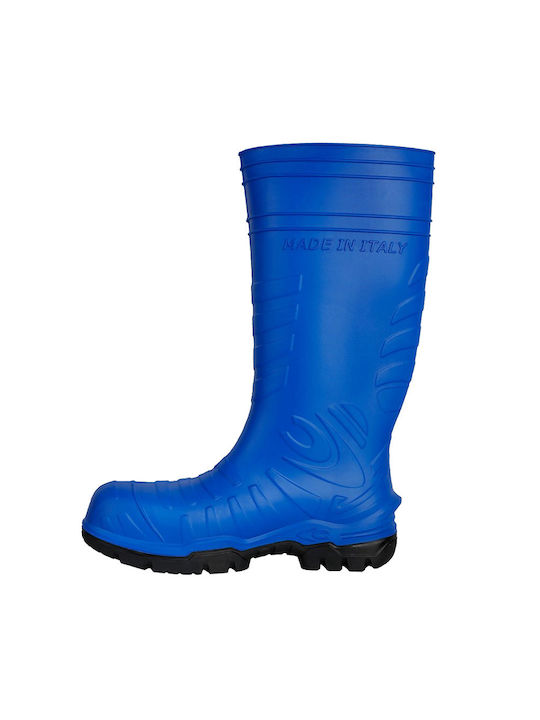 Cofra Work Wellies Tibia with Fur Blue
