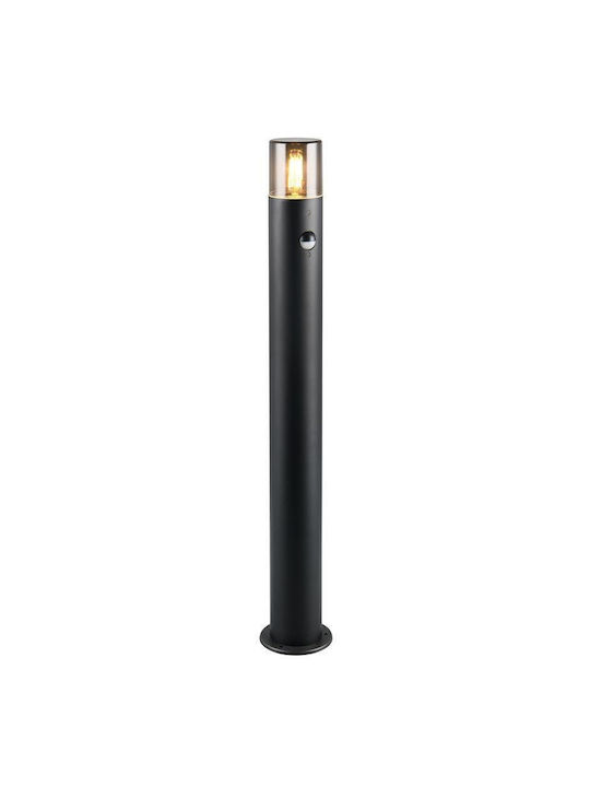 Trio Lighting Hoosic Outdoor Floor Lamp Small Post 28W IP44 for E27 Socket Black