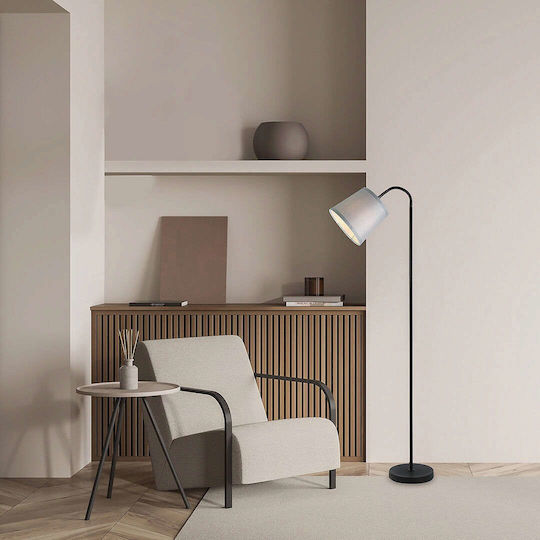 Rabalux Godric Lampa de podea Î141xL22cm. cu Soclu pentru Bec E27 Gri