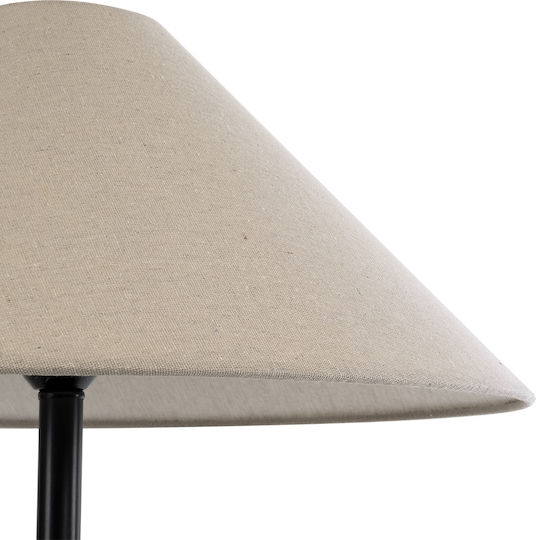 GloboStar Oliana Floor Lamp H110xW55cm. with Socket for Bulb E27 Gray