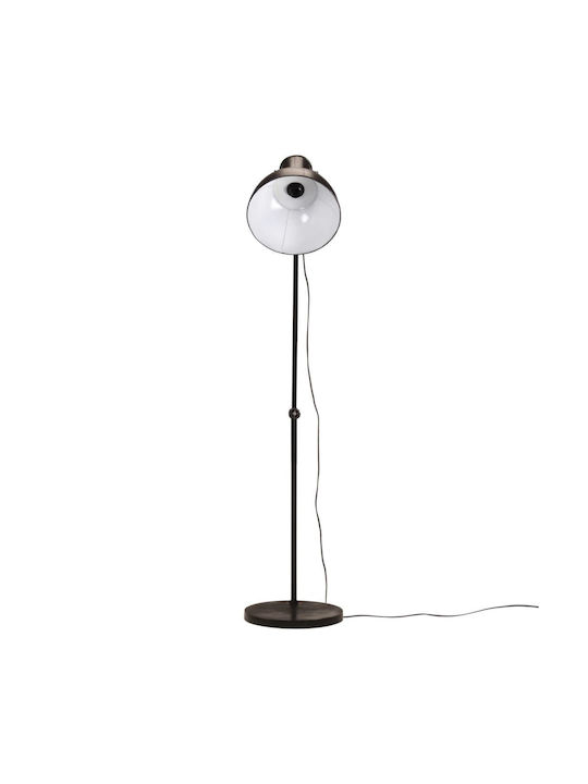 vidaXL Floor Lamp H150cm. with Socket for Bulb E27 Black