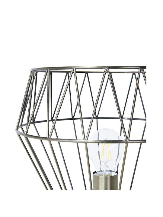 Beliani Stehleuchte H160xB30cm. Silber