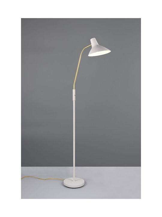 Trio Lighting Traveller Floor Lamp H145xW58.2cm. with Socket for Bulb E27 Gray
