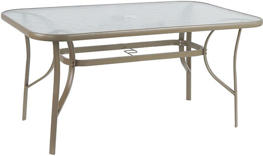 Tisch Stabil Rio Beige 150x90x71cm