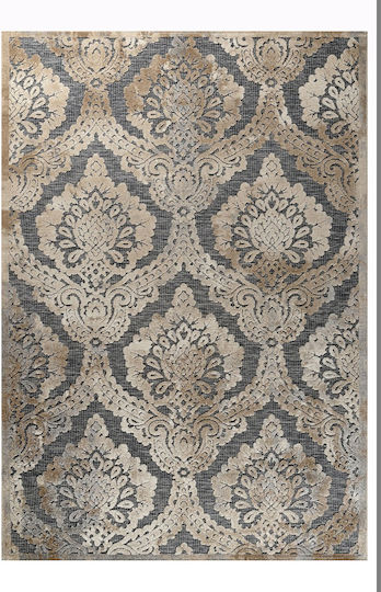 Tzikas Carpets Boheme 00023-957 Εξωτερικού Χώρου 133x190cm Καφέ-γκρι