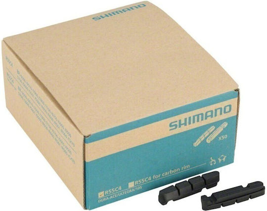 Shimano R55C4 Y8L298061 Τακάκια για V-Brakes Ποδηλάτου