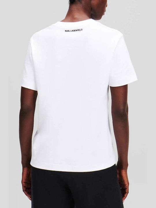 Karl Lagerfeld T-Shirt White A1W17130100