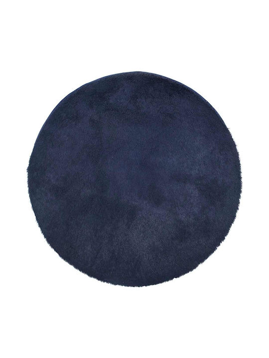 vidaXL Anti-slip Rug Rectangular Shaggy Blue